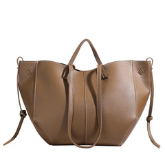 Soft PU Leather Shoulder Tote | Large Capacity Designer Bag for Women
