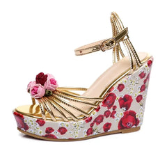 Embellished Platform Stiletto Heels