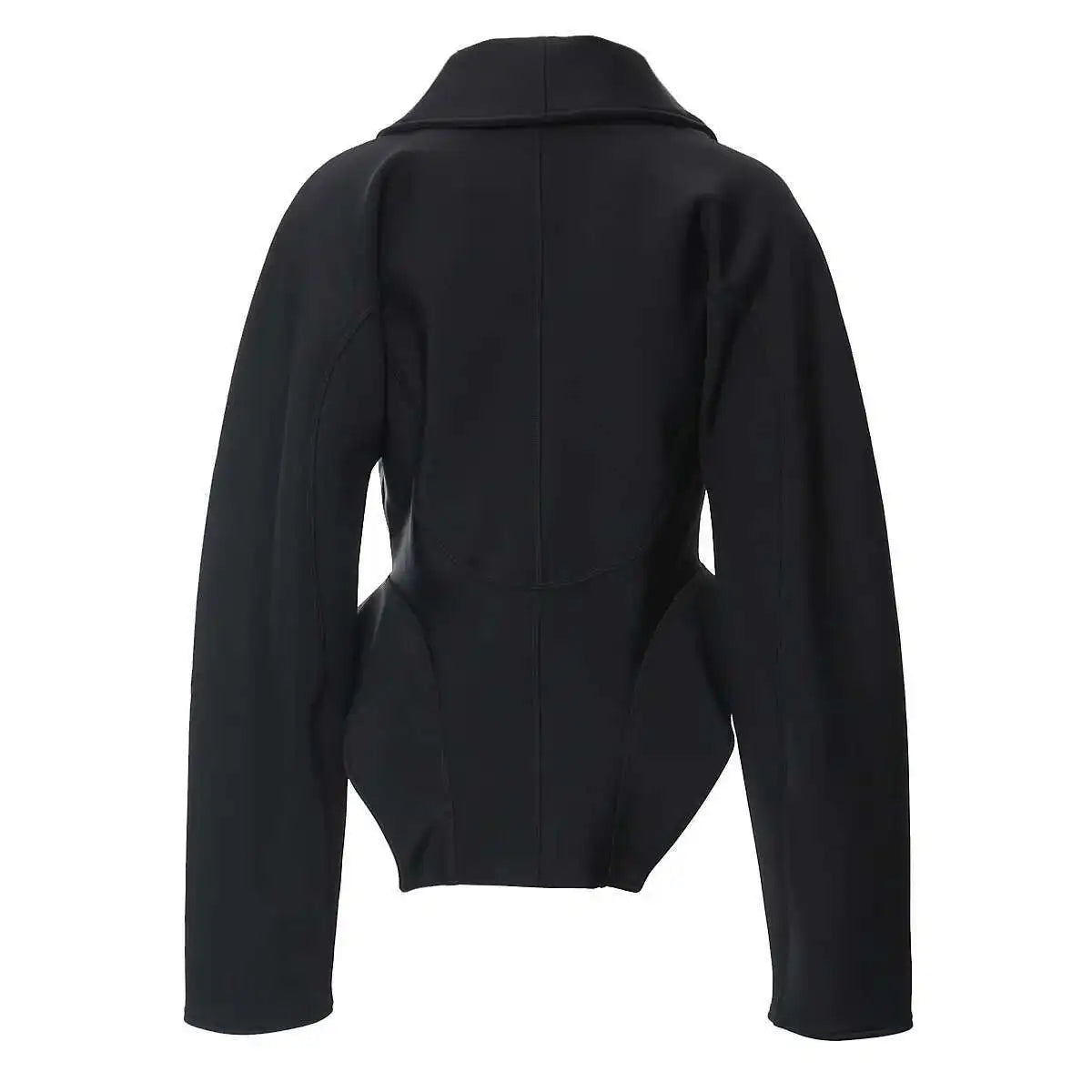 Black jacket on a white background