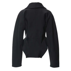 Black jacket on a white background