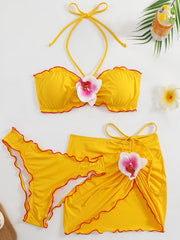 Embellished Swimwear Set