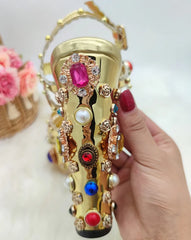 Embellished Platform Stiletto Heels