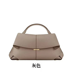 Structured Flap Top-Handle Bag – Sculpted Minimal Edition