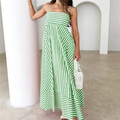 Printed Square Neck Maxi Dress