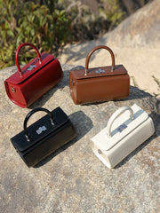 Structured Rectangular Top Handle Bag