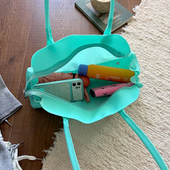 Short Handle Tote Bag PVC