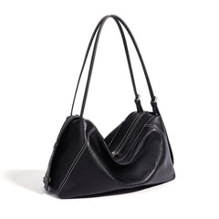 Soft Leather Pillow Shoulder Bag