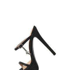 Stiletto Rhinestone Platform Sandals