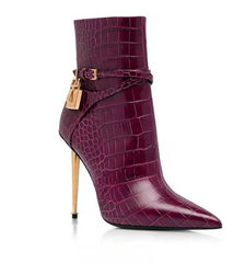 Pointed Toe High Heel Boots