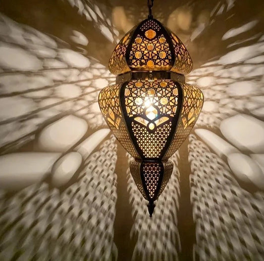 Morocco Chain Pendant Lights for Dining Room Turkish Decor Lamp