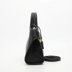 Structured Top Handle Satchel Bag