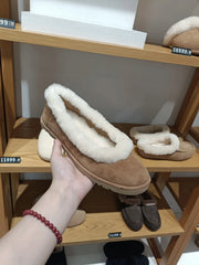 Fleece Lined Slip On Loafers