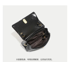 Microfiber Quilted Flap Top-Handle Bag – Neutral & Black Variants