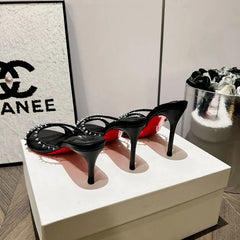 Strappy Stiletto Heeled Sandals