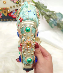 Embellished Platform Stiletto Heels