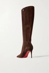 Knee High Pointed Toe Boots
