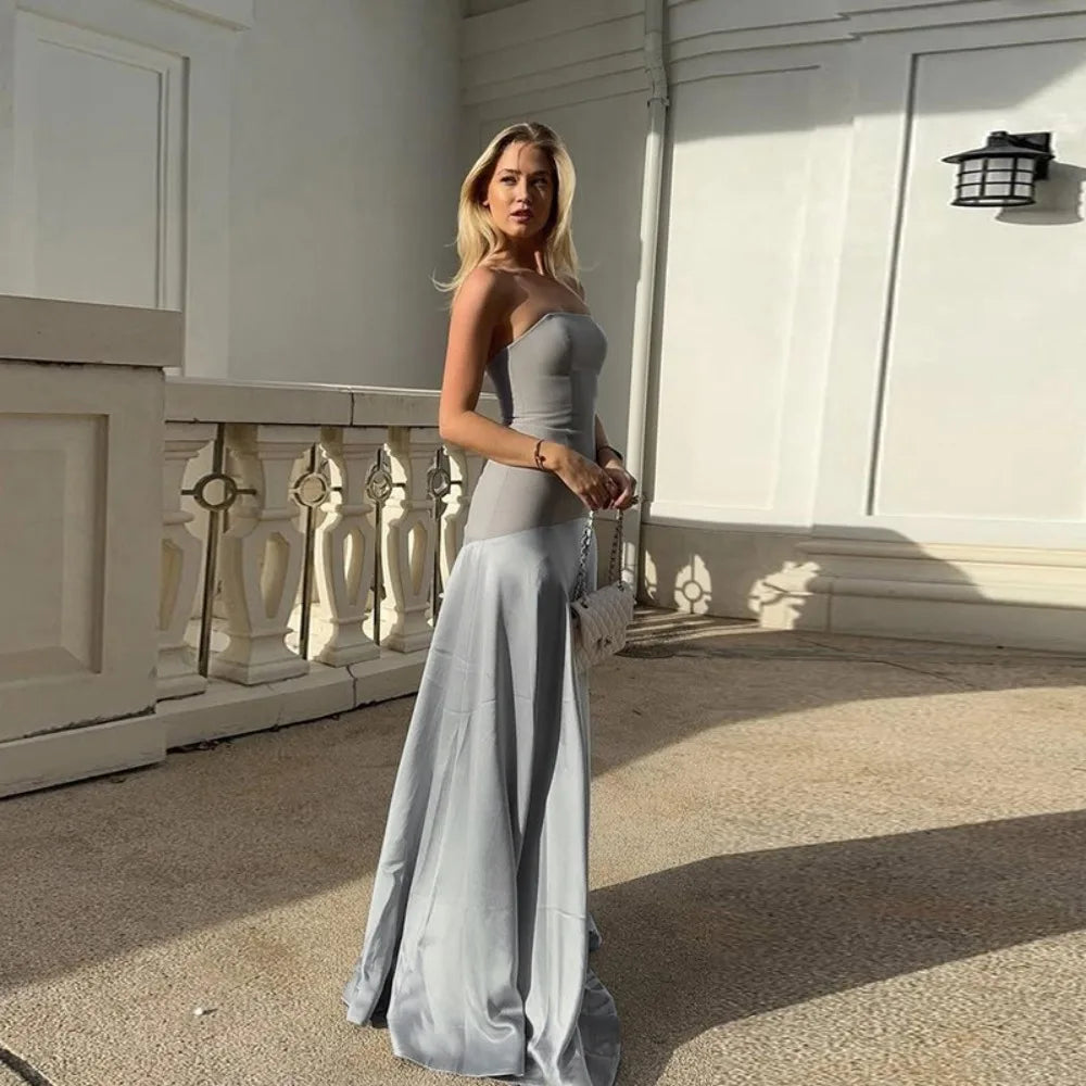Grey formalwear made for galas and modern events