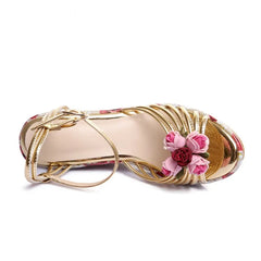 Embellished Platform Stiletto Heels