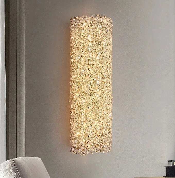 Crystal Wall Lamp Background Decoration Indoor Lighting