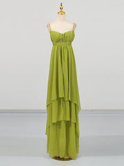 Square Neck Keyhole Maxi Dress
