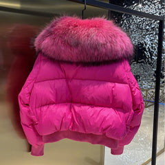 Fur Collar Puffer Jacket