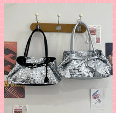 Sparkly Sequin Large Tote Bag