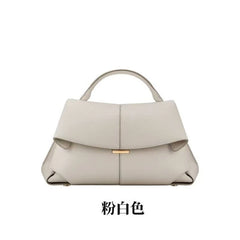 Structured Flap Top-Handle Bag – Sculpted Minimal Edition