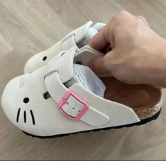 Hello Kitty Flat Mule Slippers