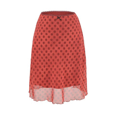 Floral Print A-Line Midi Skirt