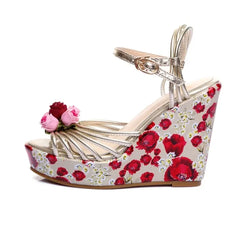 Embellished Platform Stiletto Heels