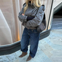 Belted Double Breasted Trench Coat