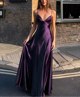 Spaghetti strap sweetheart maxi dress