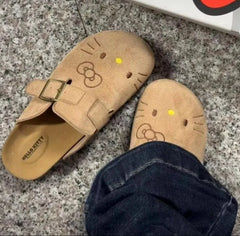 Hello Kitty Flat Mule Slippers