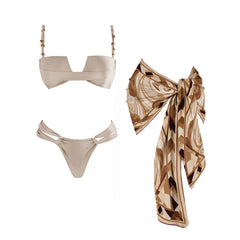 Monochrome Swimwear Set