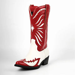 Pointed Toe Embroidered Cowgirl Boots