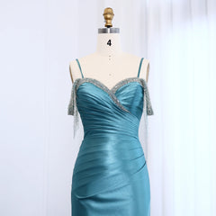 Close-up of sweetheart bodice with tassel and subtle sequined detail