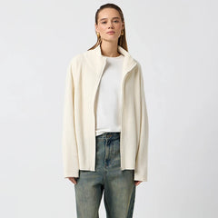 Casual knit turtleneck featured in easy fall outfit for women