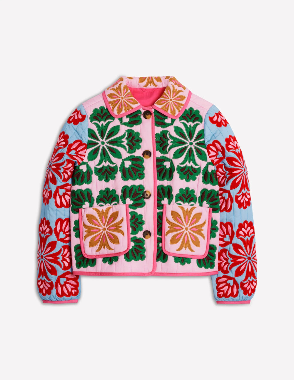 Cozy padded jacket perfect for layering in fall and winter