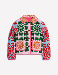 Cozy padded jacket perfect for layering in fall and winter