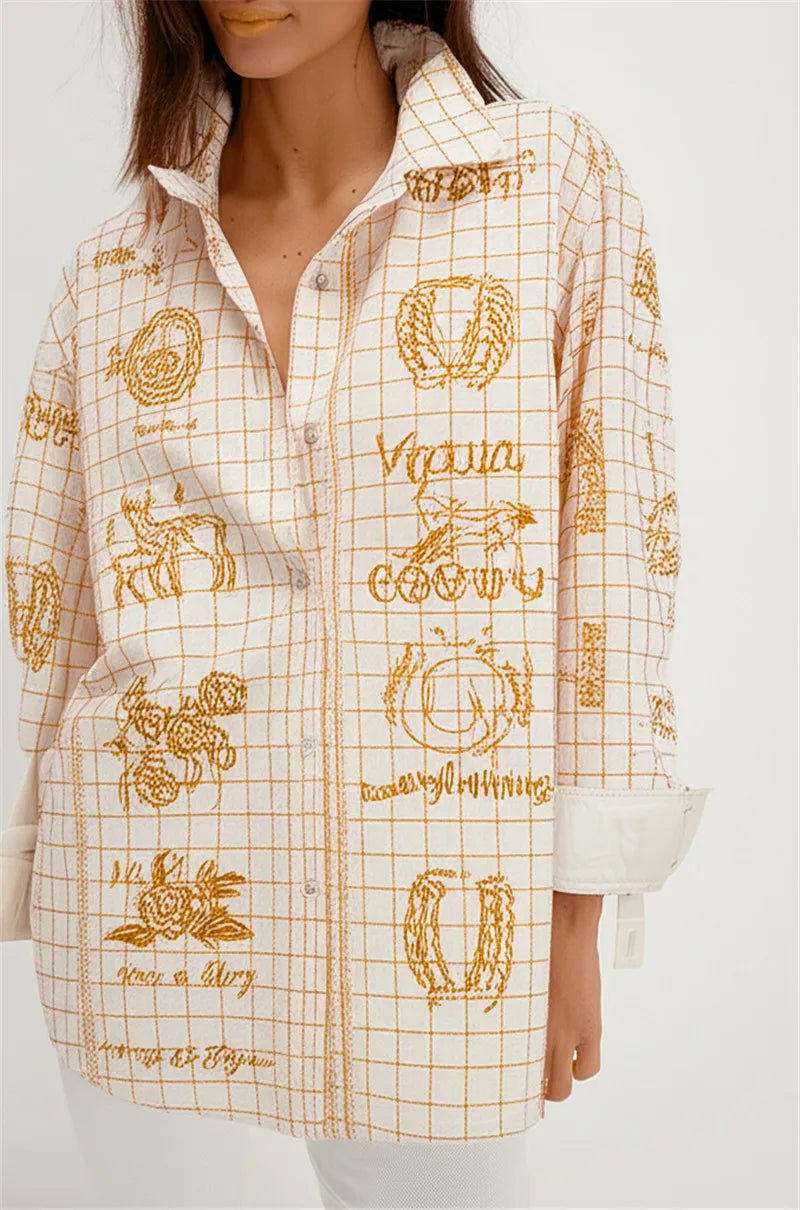 Gallery inspired broadcloth shirt perfect for creative summer outfits