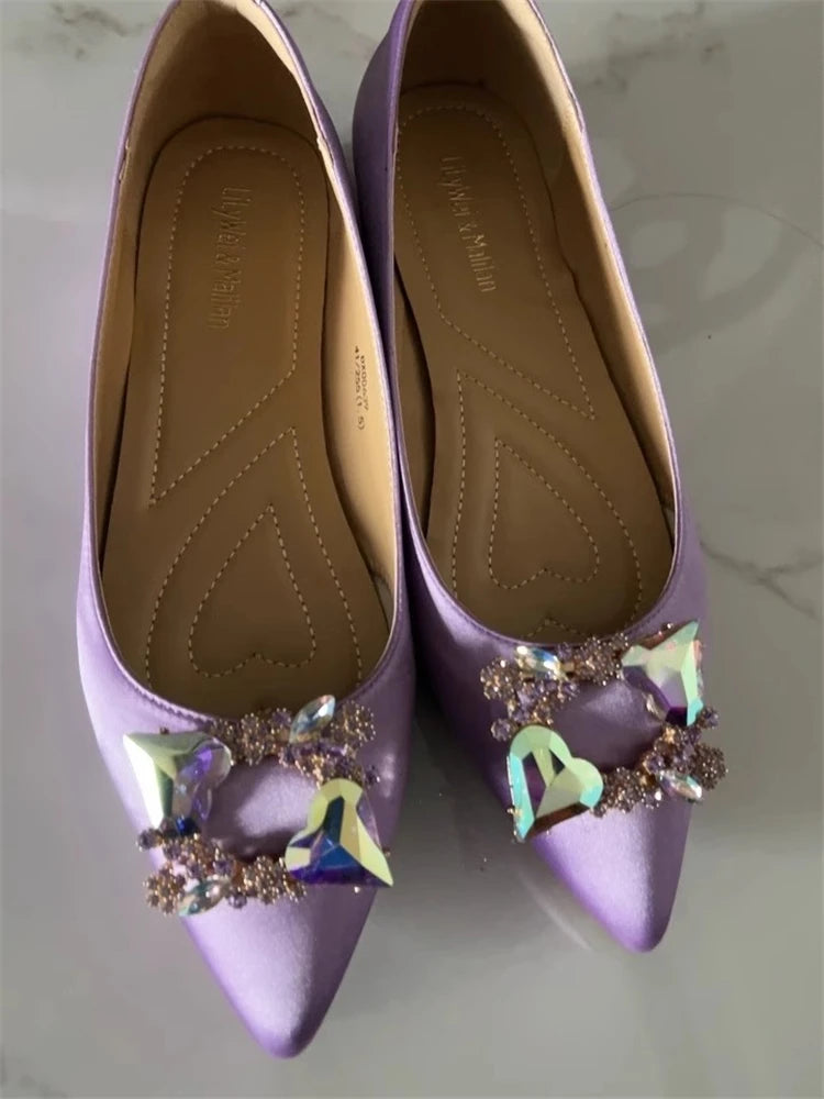 Handmade embellished pumps designed for a glamorous wedding guest look