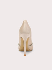 Luxury champagne event stilettos for women’s special occasions