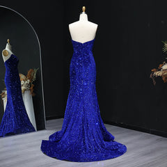 Close-up of the strapless bodice showing sequin texture on tulle