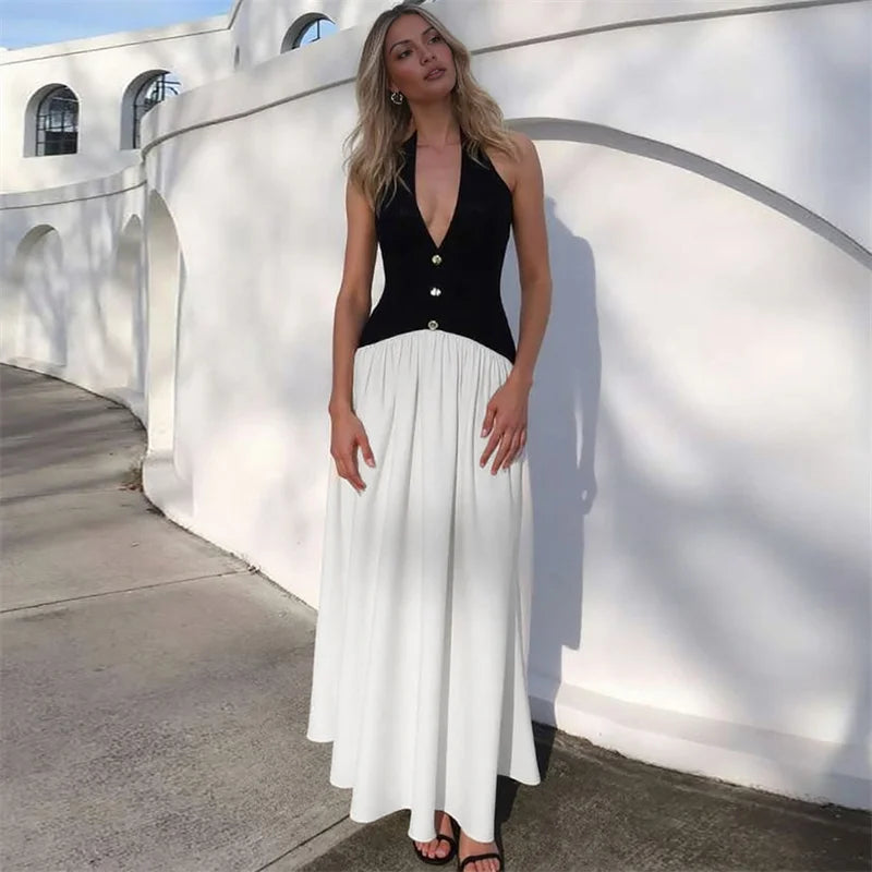 Slim fit ruched maxi dress for autumn parties