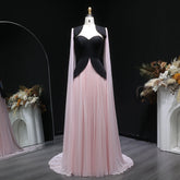 Front view of a strapless sweetheart bodice with defined waist detail