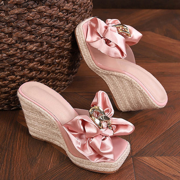 Pink Wedge sandals for Women