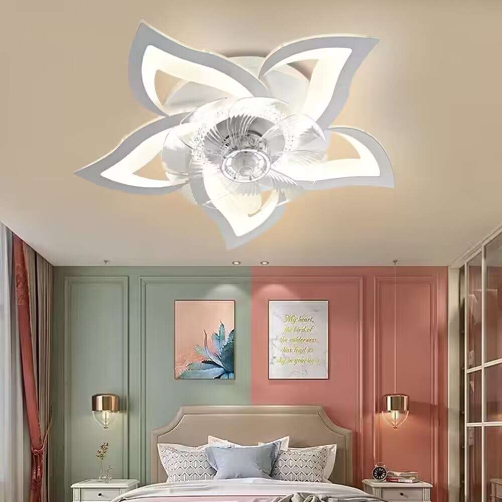 110 -220V Smart Switch Led Ceiling Fan Lamp 