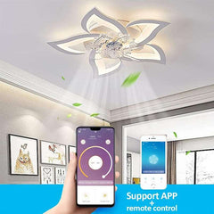 110 -220V Smart Switch Led Ceiling Fan Lamp 