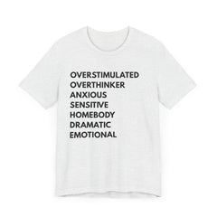 Emotional Overthinker Jersey Shirt