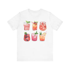 Colorful Cocktail Art Tee